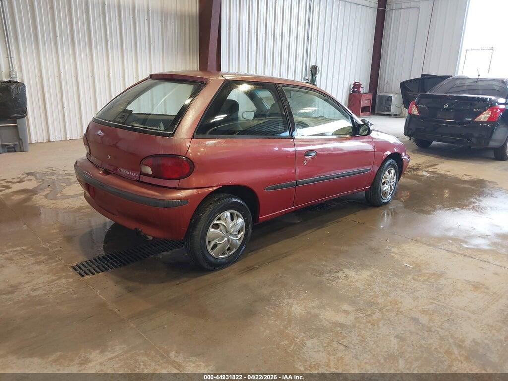 2C1MR2291V6769875 1997 GEO METRO photo no. 4