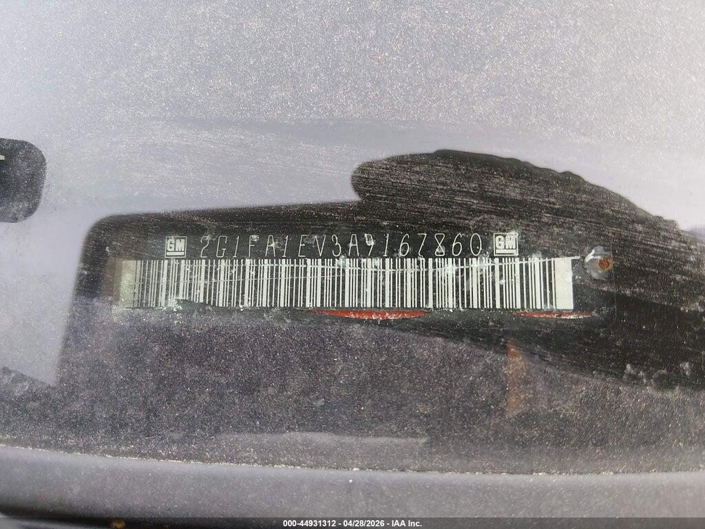 2G1FA1EV3A9167860 2010 CHEVROLET CAMARO photo no. 9