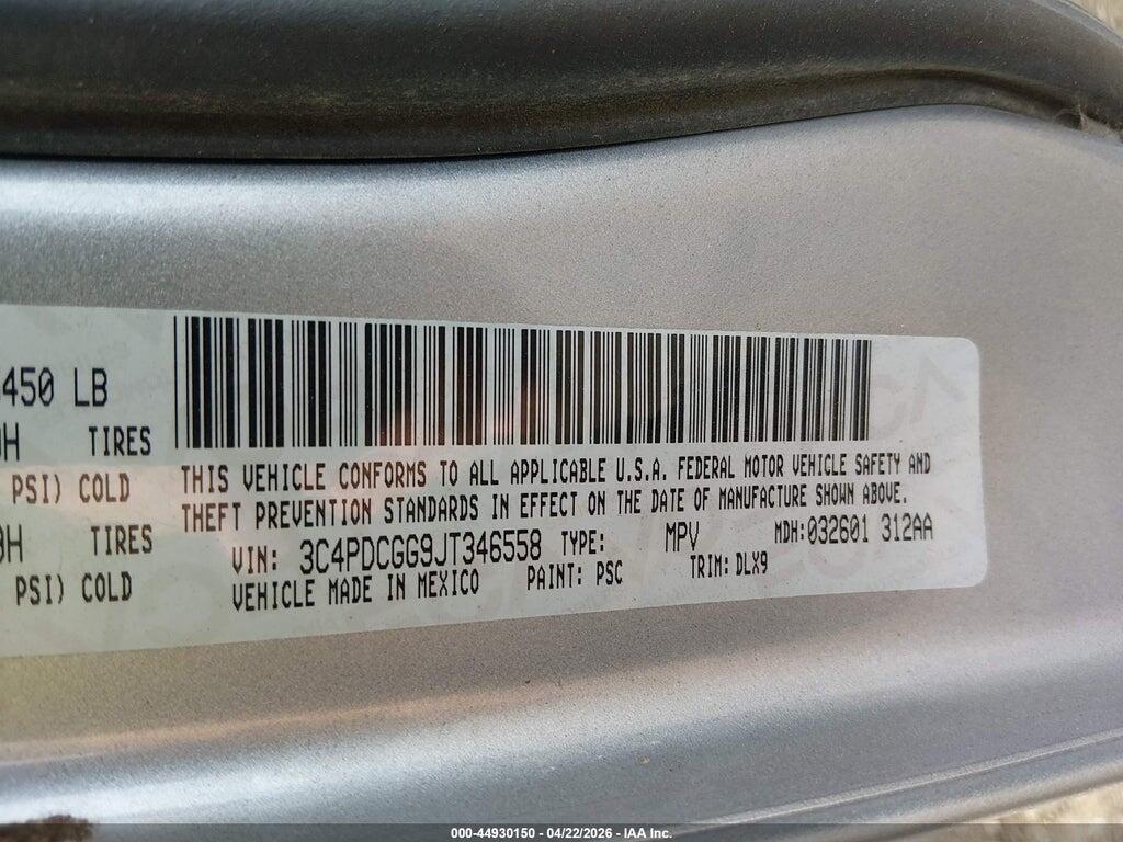 3C4PDCGG9JT346558 2018 DODGE JOURNEY photo no. 9