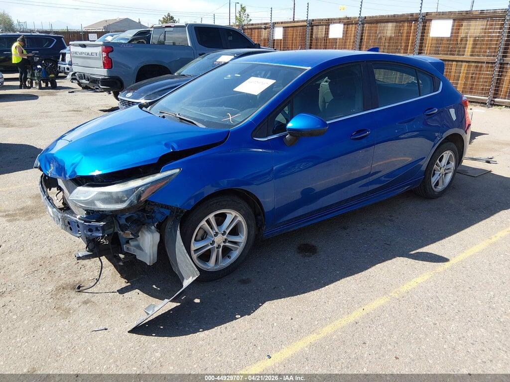 3G1BE6SM2JS525397 2018 CHEVROLET CRUZE photo no. 2