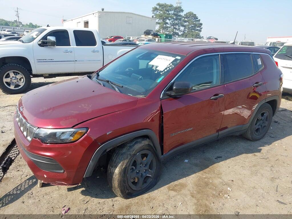 3C4NJCAB9NT172669 2022 JEEP COMPASS photo no. 2