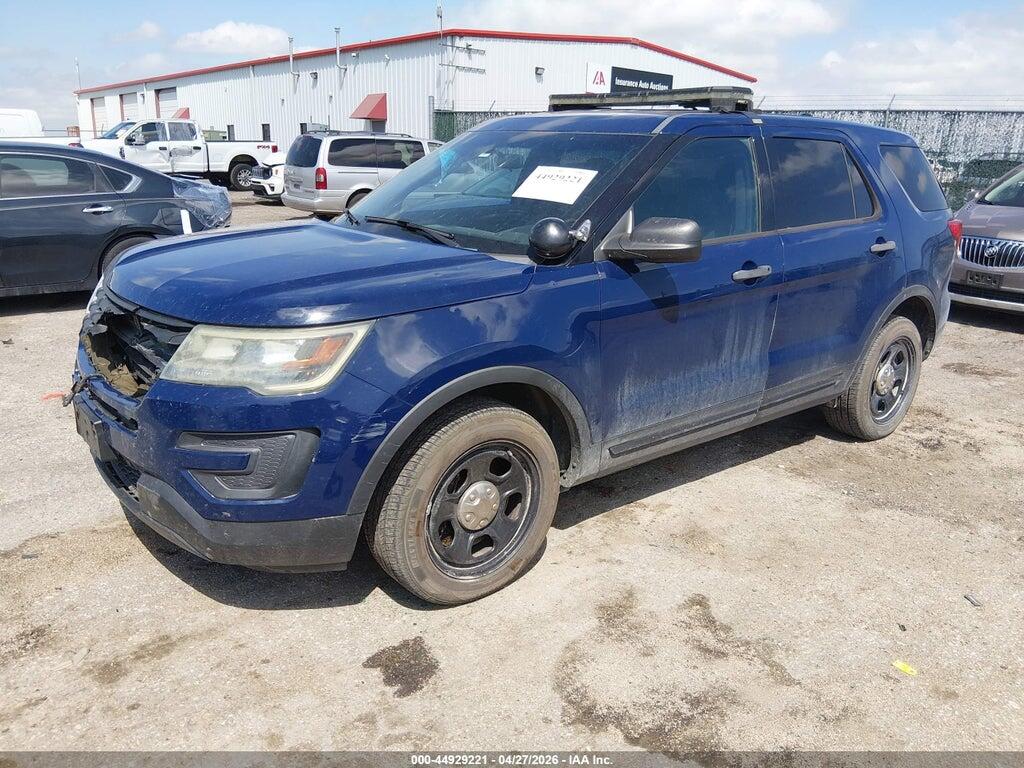 1FM5K8AR8GGB43464 2016 FORD UTILITY POLICE INTERCEPTOR photo no. 2