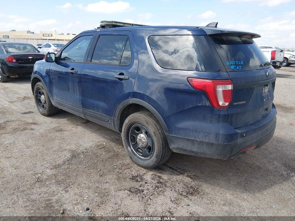 1FM5K8AR8GGB43464 2016 FORD UTILITY POLICE INTERCEPTOR photo no. 3
