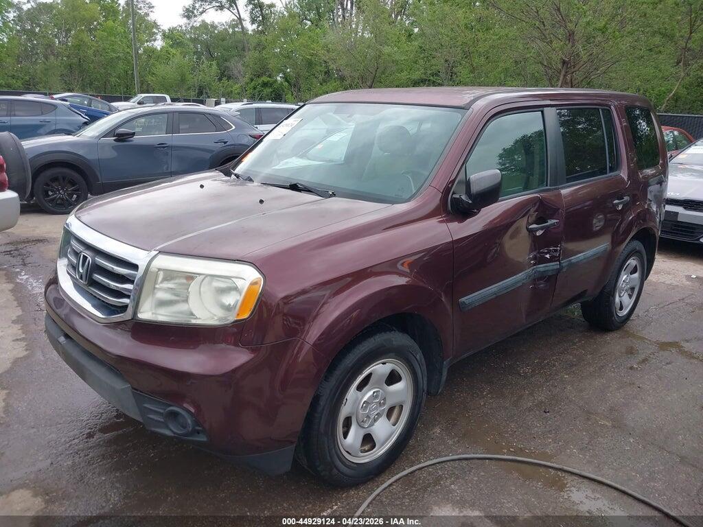 5FNYF3H21FB001743 2015 HONDA PILOT photo no. 2