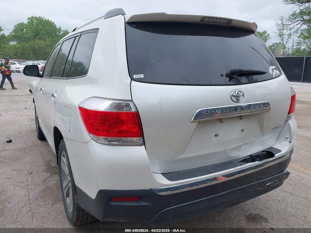 5TDDK3EH3CS160466 2012 TOYOTA HIGHLANDER photo no. 3