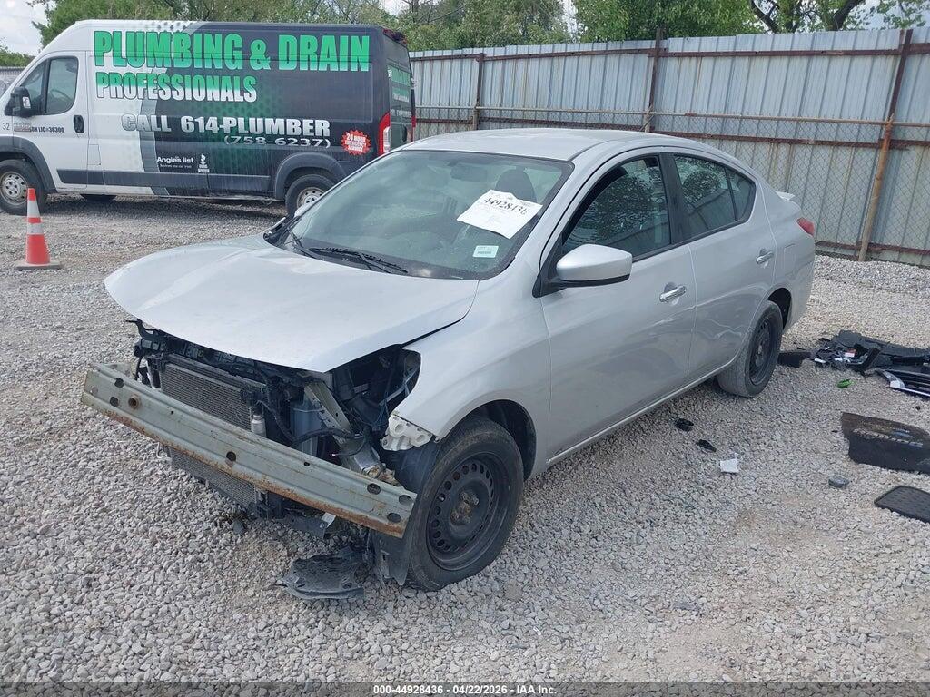 3N1CN7AP8KL816420 2019 NISSAN VERSA photo no. 2