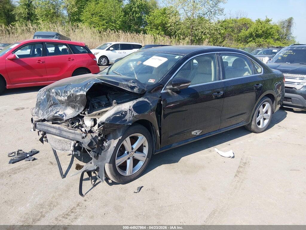 1VWBN7A32CC070904 2012 VOLKSWAGEN PASSAT photo no. 2