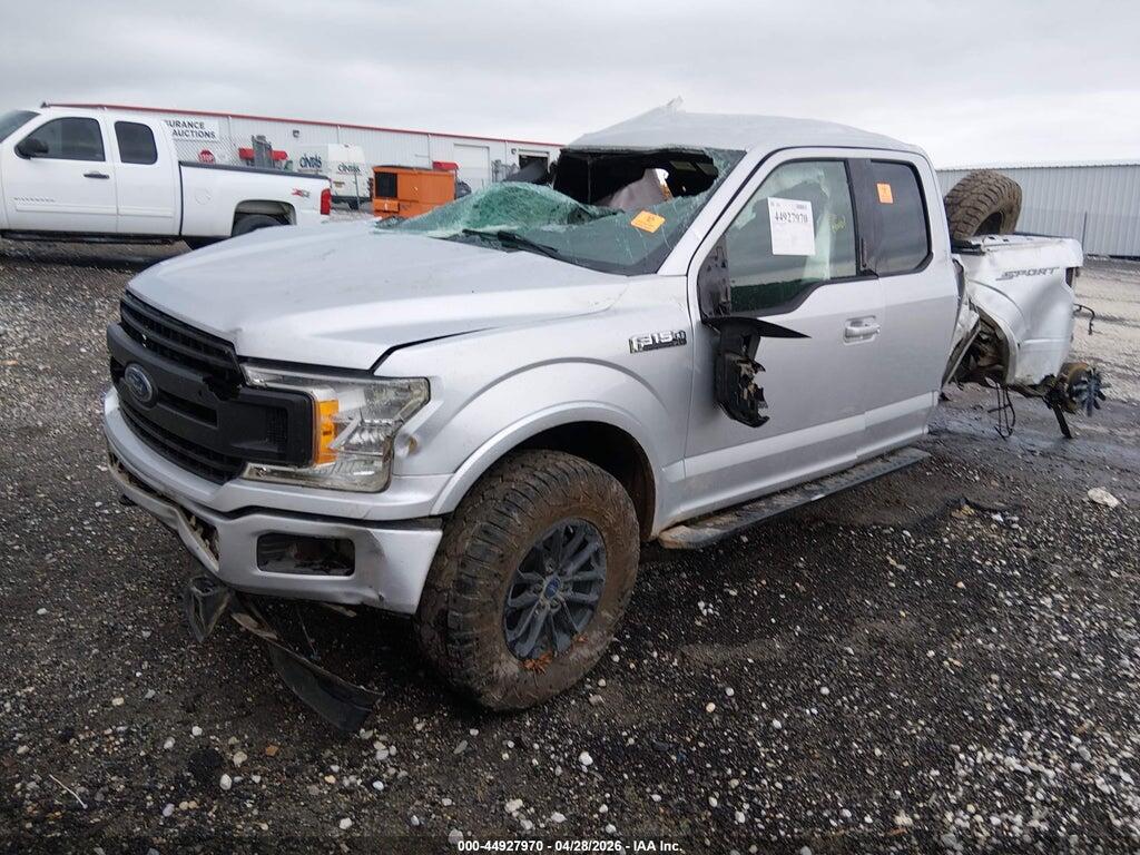 1FTEX1EP1JKD80825 2018 FORD F150 photo no. 2