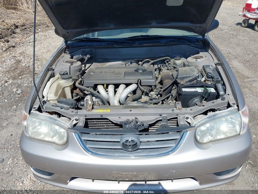2T1BR12E11C399425 2001 TOYOTA COROLLA photo no. 10