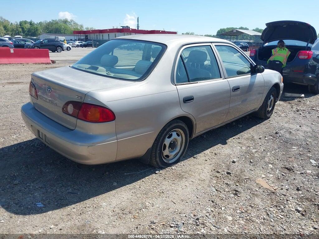 2T1BR12E11C399425 2001 TOYOTA COROLLA photo no. 4