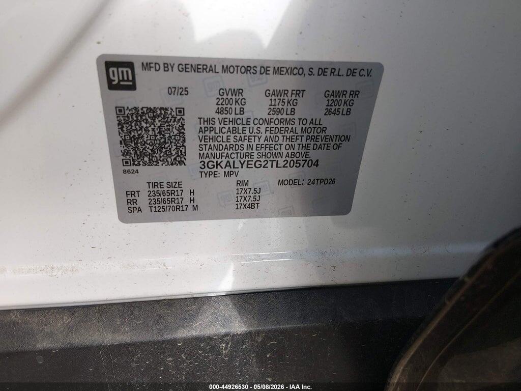 3GKALYEG2TL205704 2026 GMC TERRAIN photo no. 9