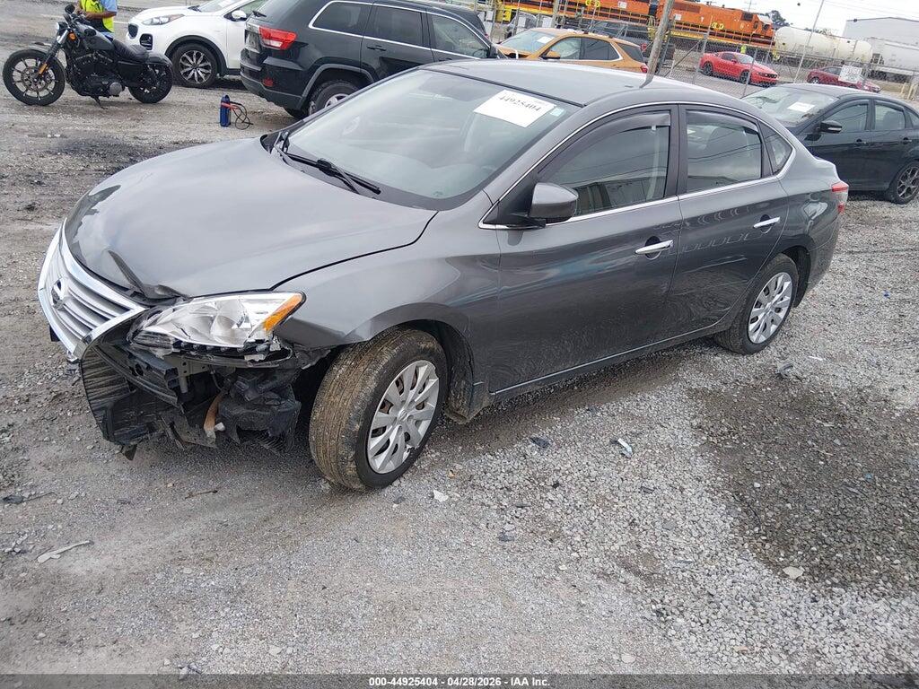 3N1AB7AP4FY377080 2015 NISSAN SENTRA photo no. 2