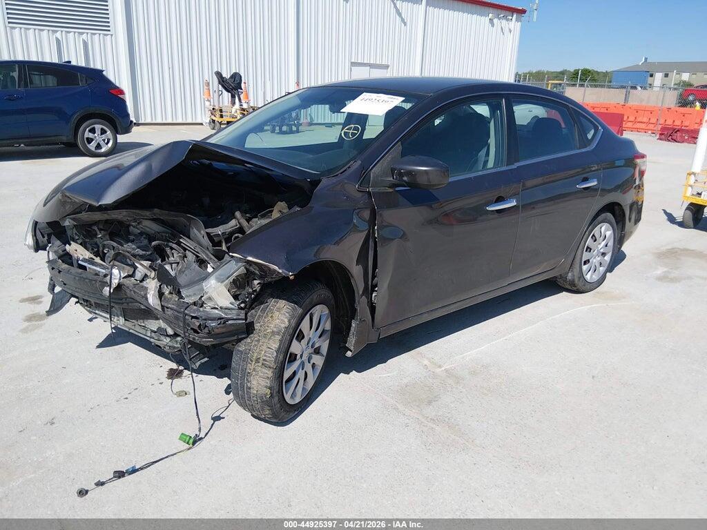 3N1AB7AP0DL664653 2013 NISSAN SENTRA photo no. 2