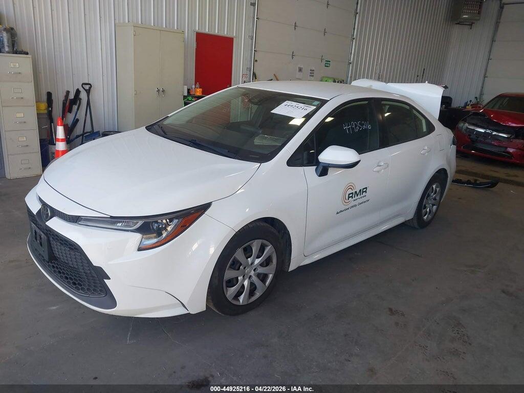 JTDEPMAE7N3016737 2022 TOYOTA COROLLA photo no. 2
