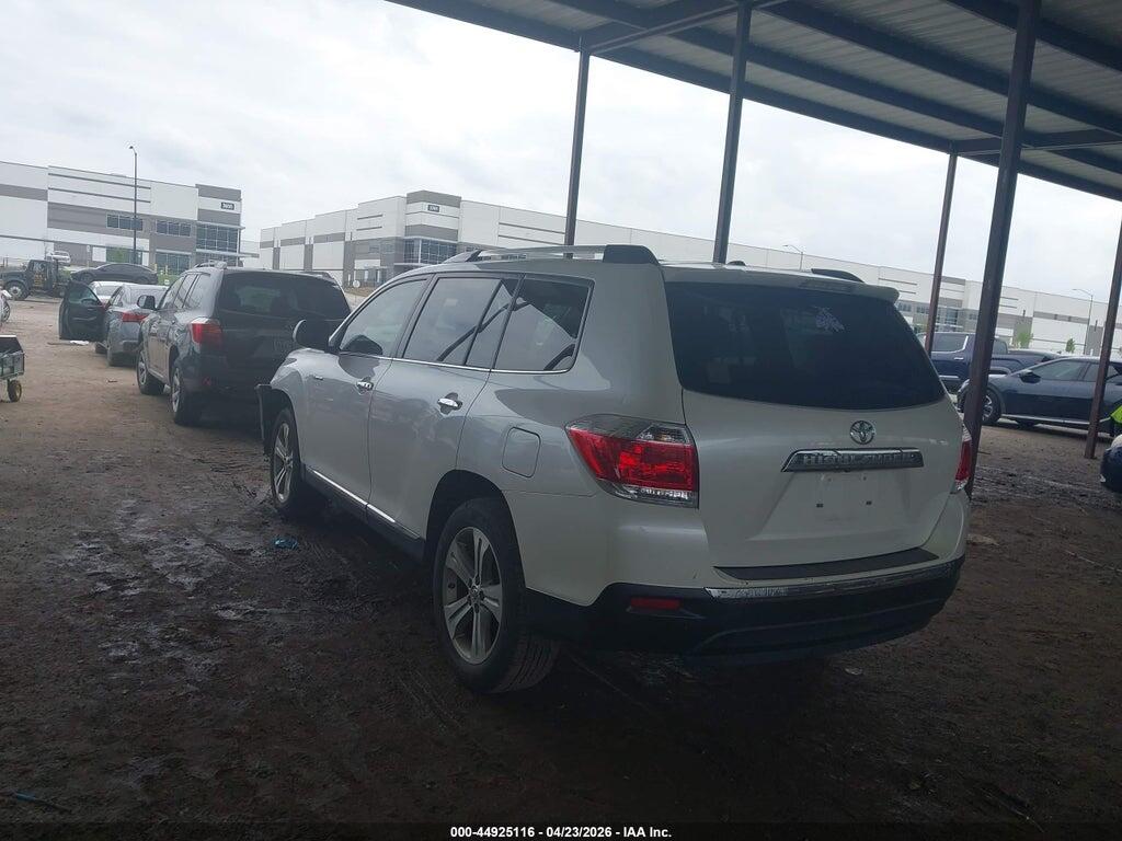 5TDYK3EH7CS080511 2012 TOYOTA HIGHLANDER photo no. 3