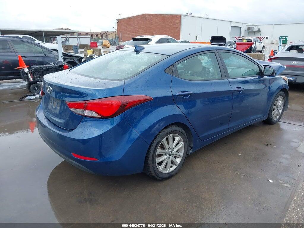 KMHDH4AE3GU543840 2016 HYUNDAI ELANTRA photo no. 4