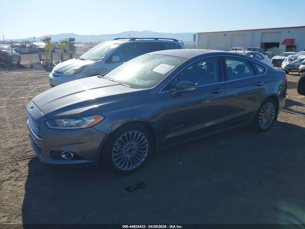 3FA6P0RU8DR345607 2013 FORD FUSION HYBRID photo no. 2