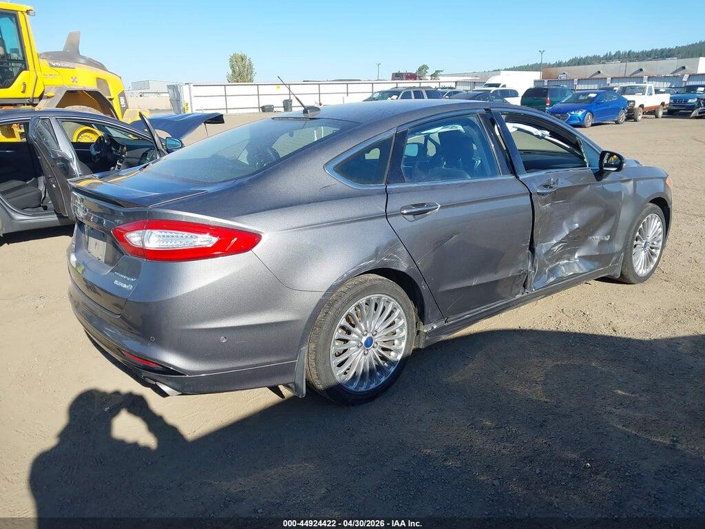 3FA6P0RU8DR345607 2013 FORD FUSION HYBRID photo no. 4