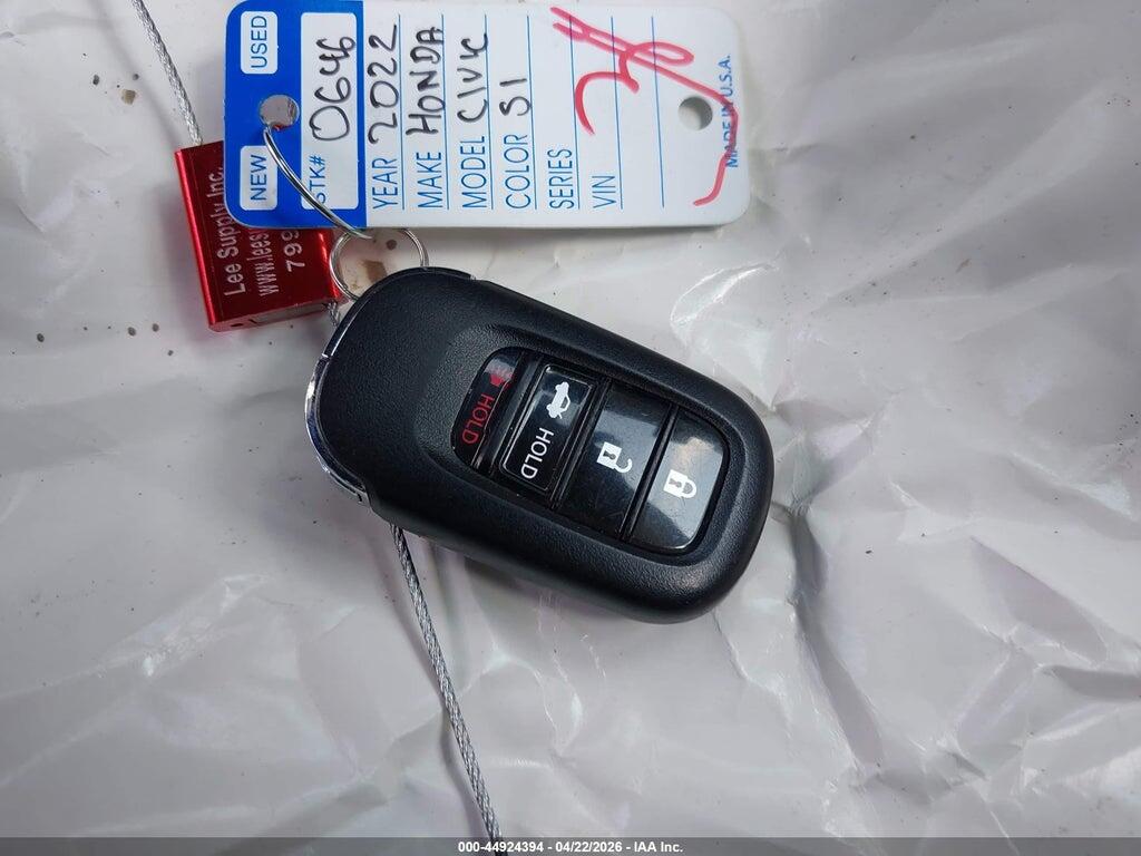 2HGFE1E55NH476772 2022 HONDA CIVIC SI photo no. 11