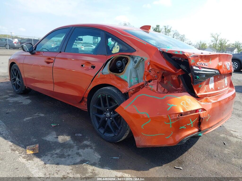 2HGFE1E55NH476772 2022 HONDA CIVIC SI photo no. 3