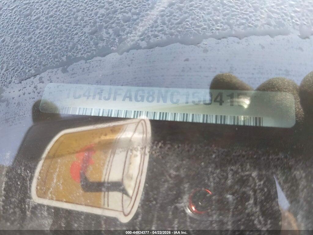 1C4RJFAG8NC150415 2022 JEEP GRAND CHEROKEE WK photo no. 9