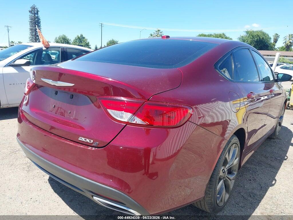 1C3CCCBG0FN627541 2015 CHRYSLER 200 photo no. 4