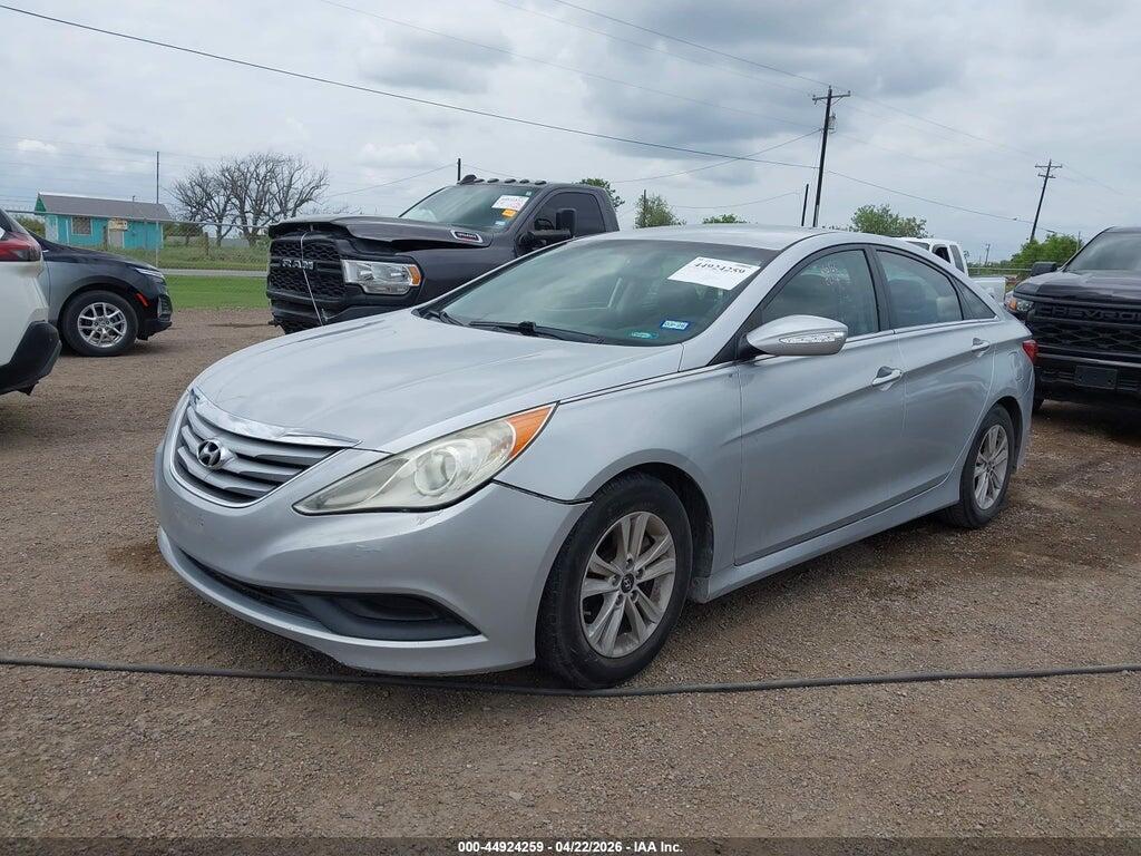 5NPEB4AC6EH911430 2014 HYUNDAI SONATA photo no. 2