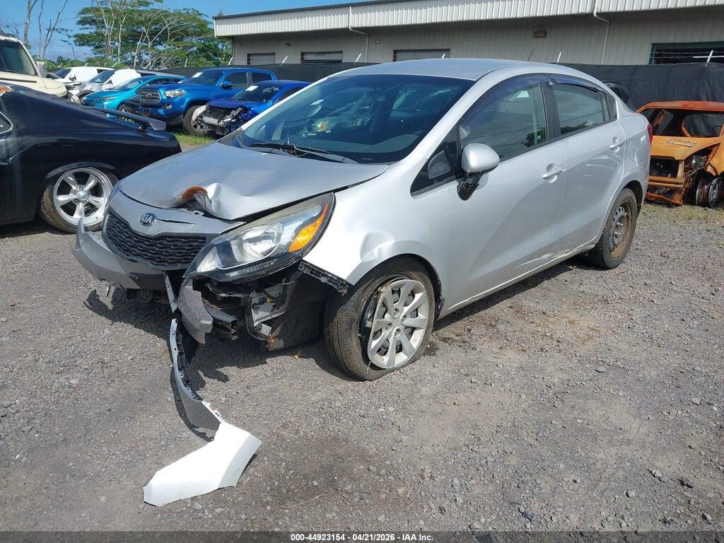KNADM4A32E6353007 2014 KIA RIO photo no. 2