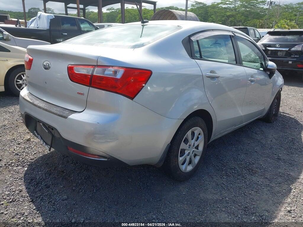 KNADM4A32E6353007 2014 KIA RIO photo no. 4