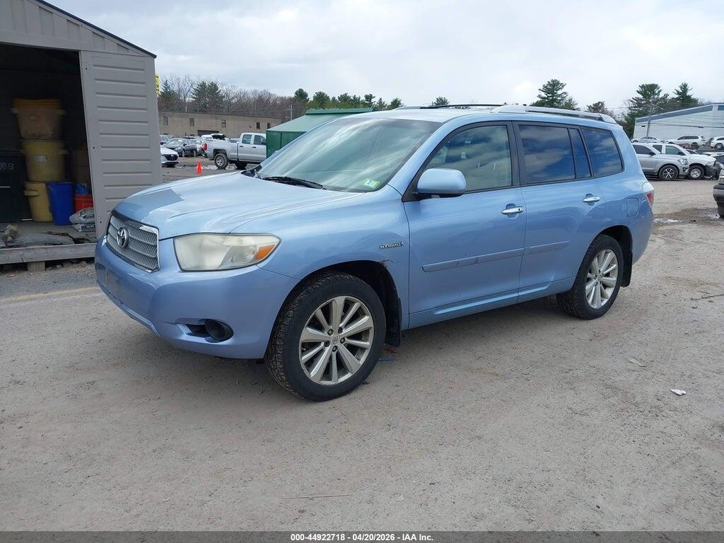 JTEEW41A282018496 2008 TOYOTA HIGHLANDER HYBRID photo no. 2