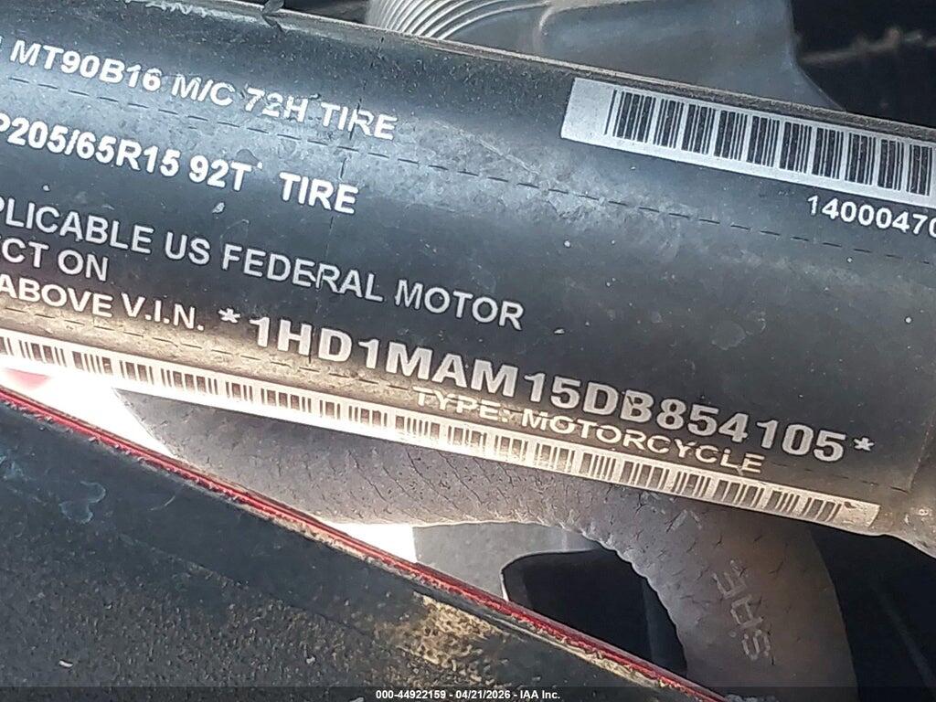 1HD1MAM15DB854105 2013 HARLEY-DAVIDSON FLHTCUTG photo no. 10