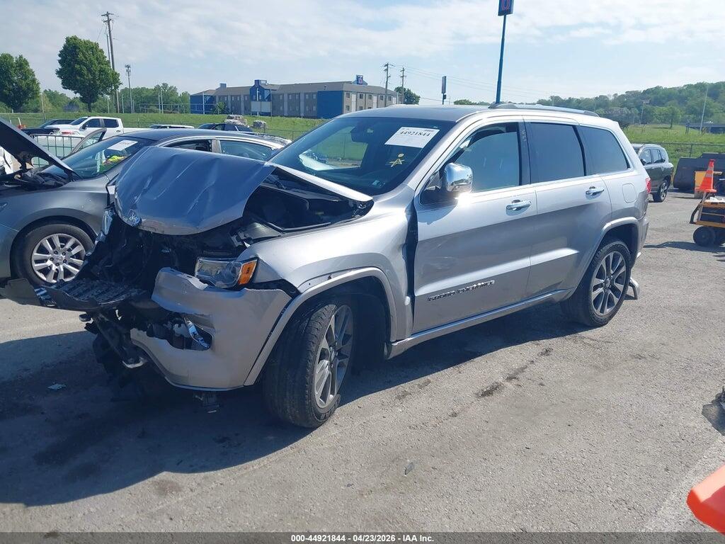1C4RJFCGXHC801660 2017 JEEP GRAND CHEROKEE photo no. 2