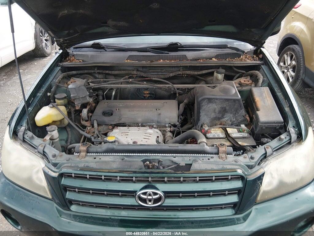 JTEGD21A230068029 2003 TOYOTA HIGHLANDER photo no. 10