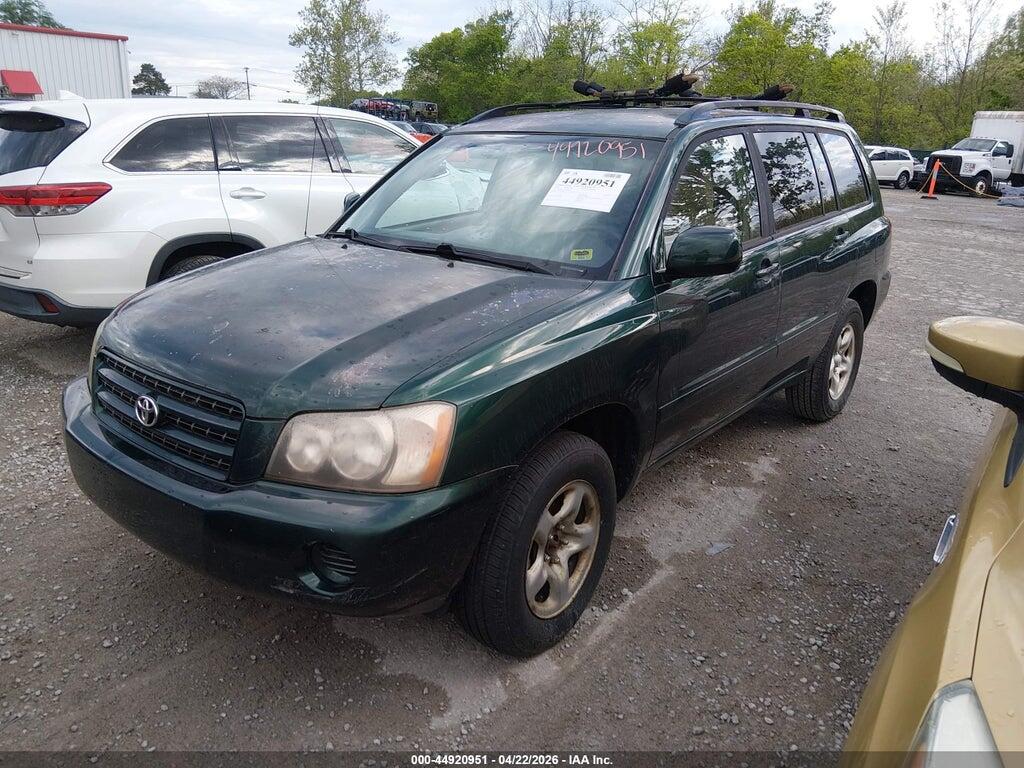 JTEGD21A230068029 2003 TOYOTA HIGHLANDER photo no. 2