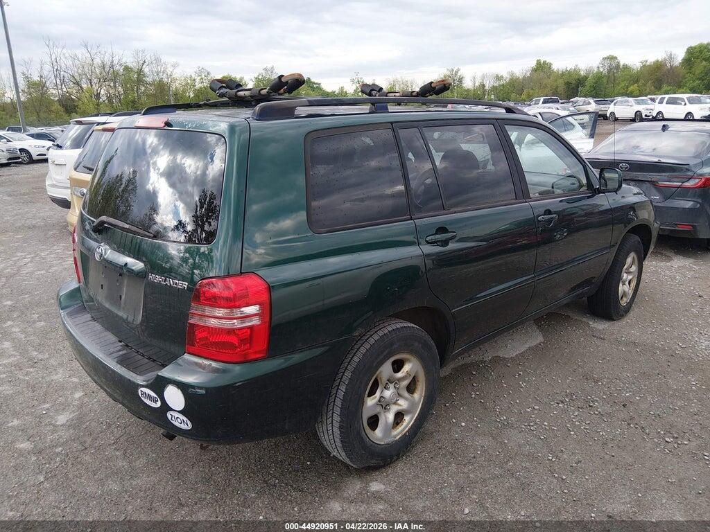 JTEGD21A230068029 2003 TOYOTA HIGHLANDER photo no. 4