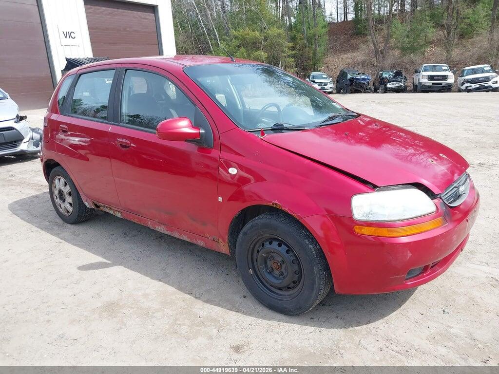 2007 CHEVROLET AVEO 5 KL1TD66657B792782