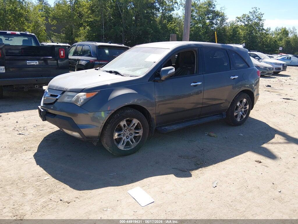 2HNYD28577H506802 2007 ACURA MDX photo no. 2