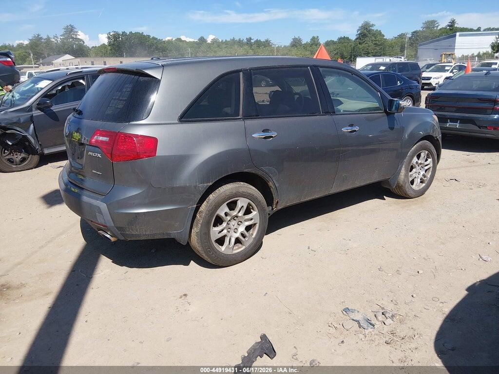 2HNYD28577H506802 2007 ACURA MDX photo no. 4