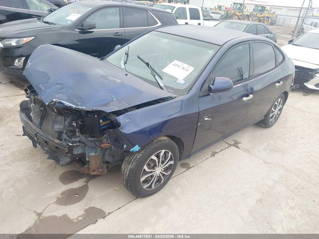 KMHDU46D19U621093 2009 HYUNDAI ELANTRA photo no. 2