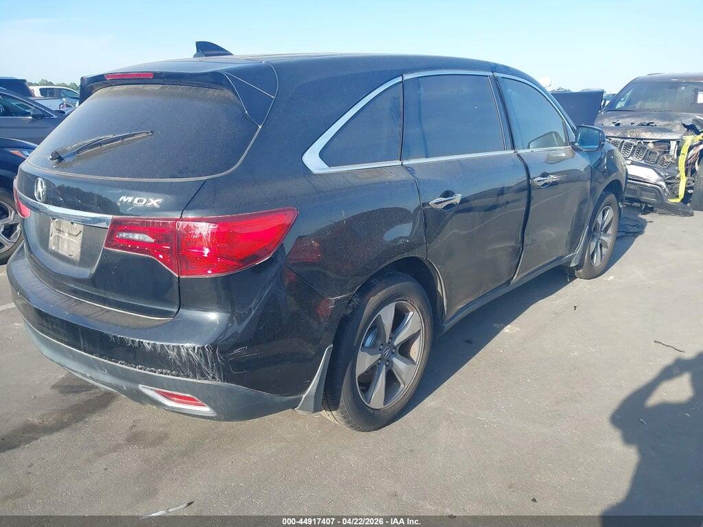 5FRYD3H23GB018758 2016 ACURA MDX photo no. 4