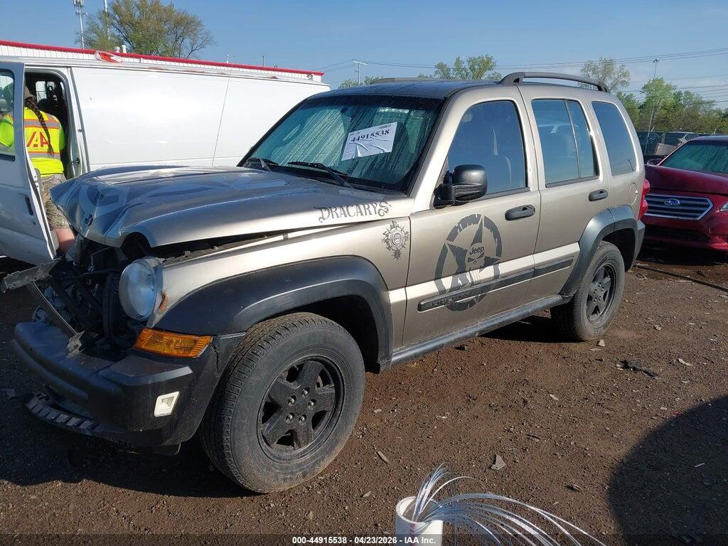 1J4GL48K96W124349 2006 JEEP LIBERTY photo no. 2