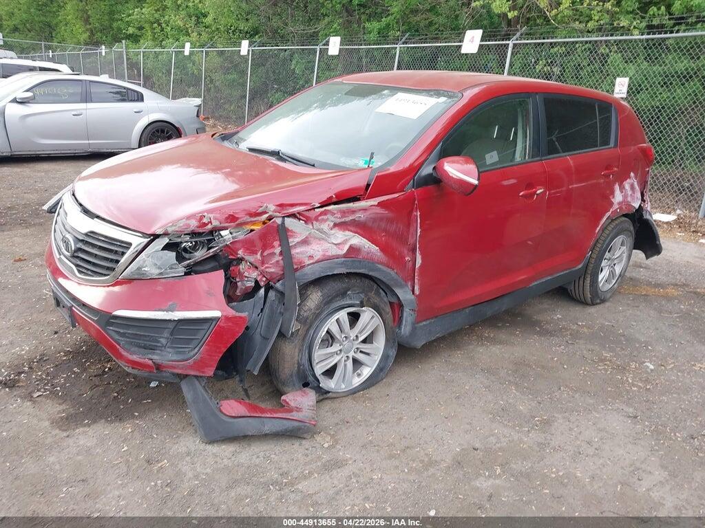 KNDPB3A26B7080232 2011 KIA SPORTAGE photo no. 2