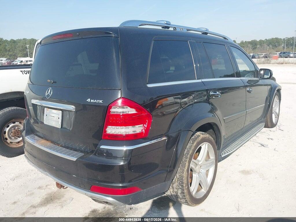 4JGBF8GE5AA558344 2010 MERCEDES-BENZ GL 550 photo no. 4