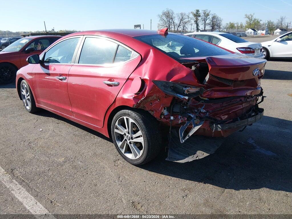 5NPD84LF6HH087192 2017 HYUNDAI ELANTRA photo no. 3