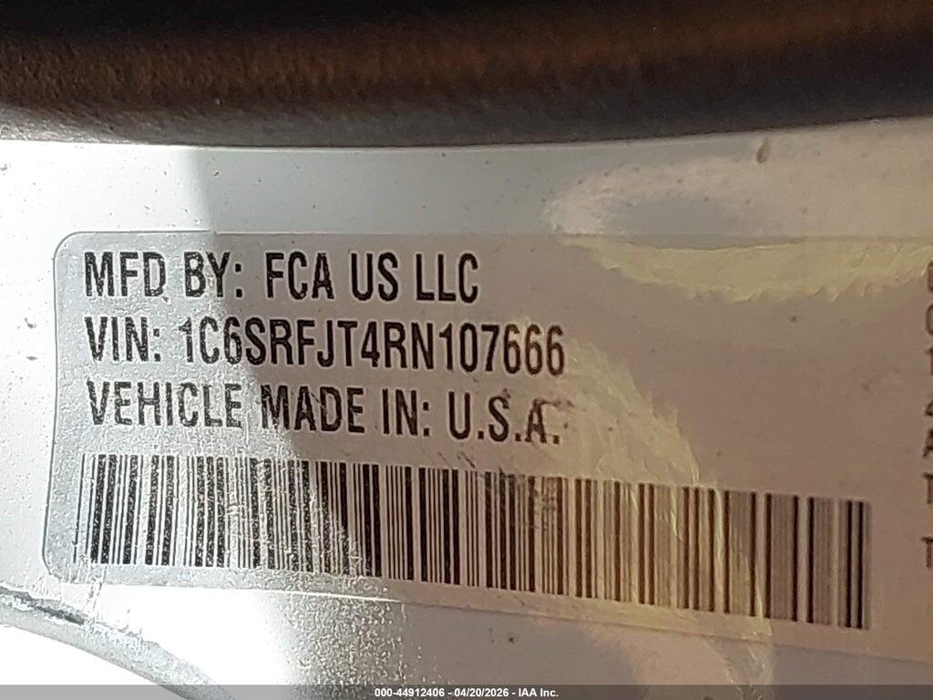 1C6SRFJT4RN107666 2024 RAM 1500 photo no. 9