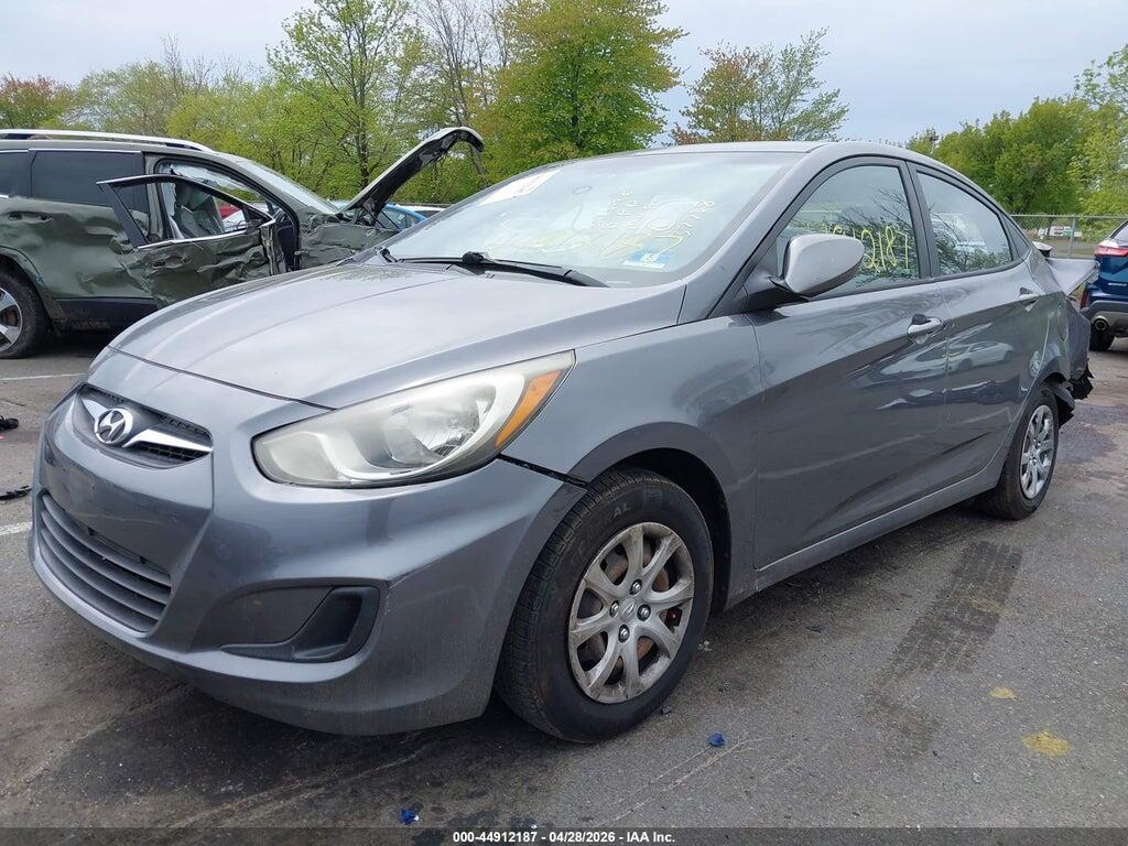 KMHCT4AEXEU635325 2014 HYUNDAI ACCENT photo no. 2