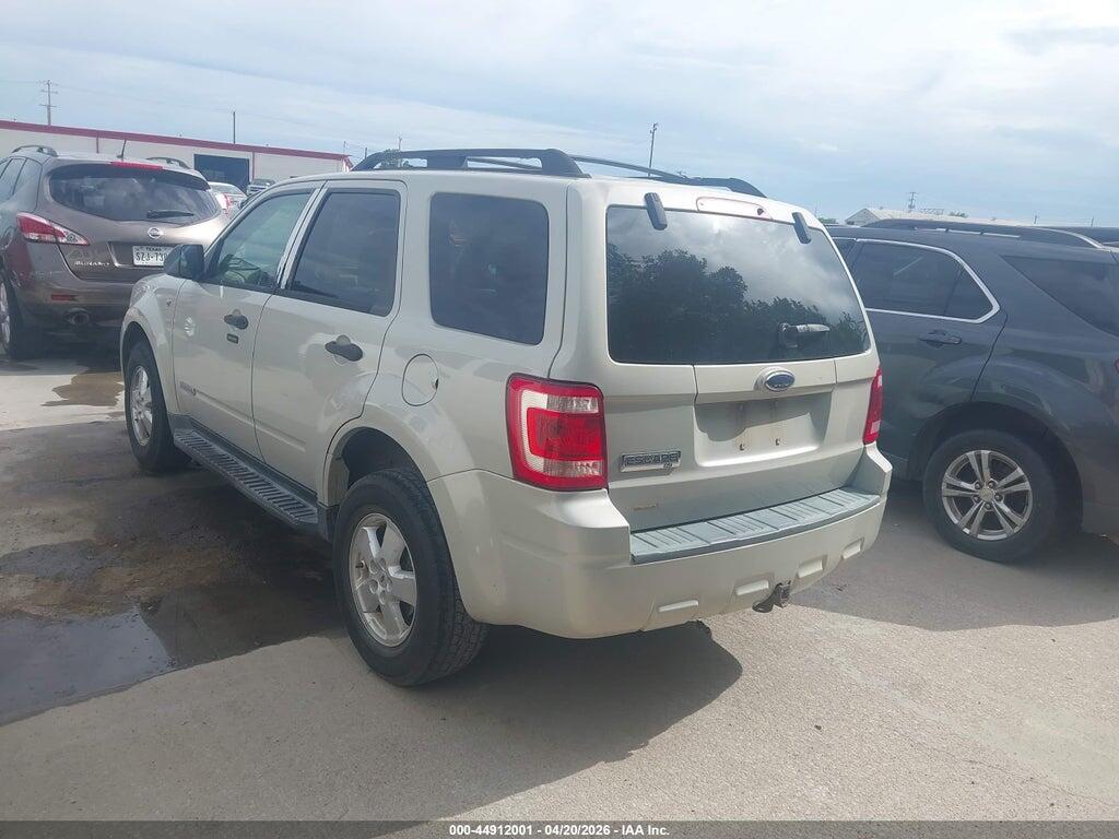 1FMCU03178KA21882 2008 FORD ESCAPE photo no. 3