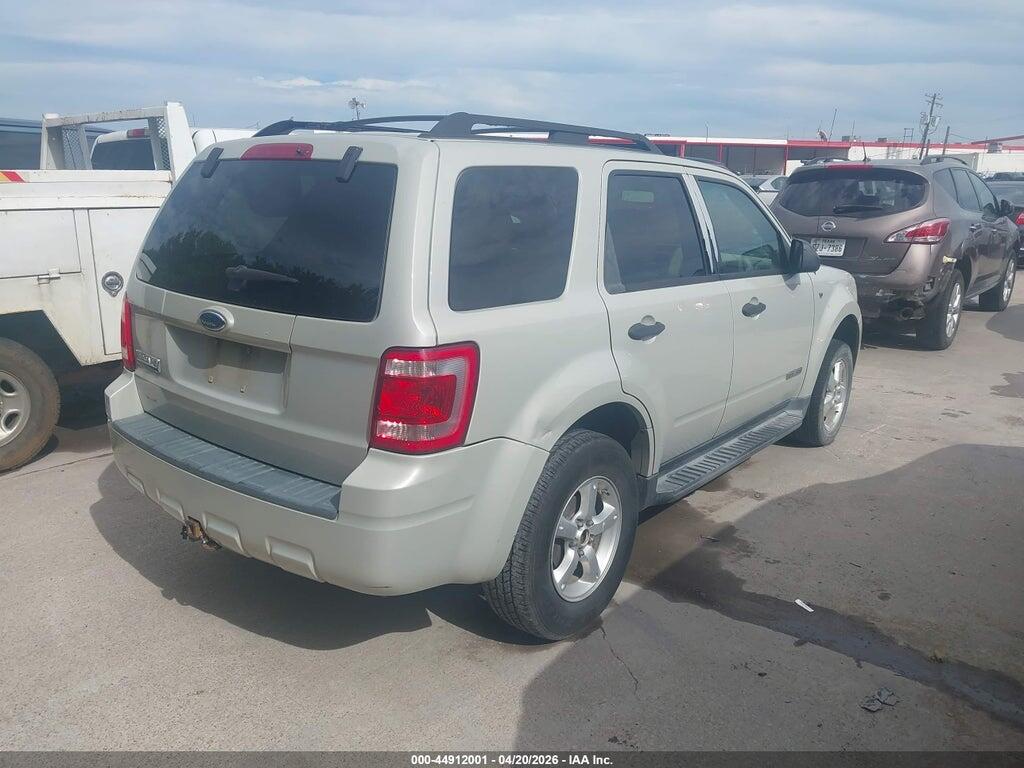 1FMCU03178KA21882 2008 FORD ESCAPE photo no. 4