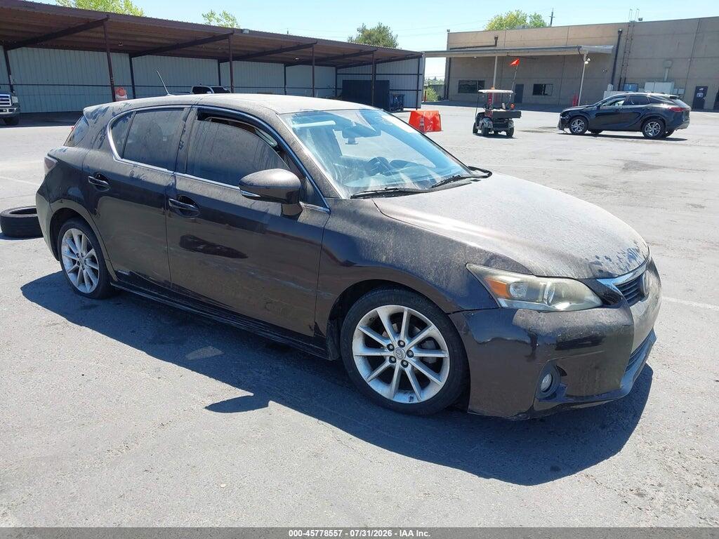 JTHKD5BH5C2107498 2012 LEXUS CT 200H photo no. 1
