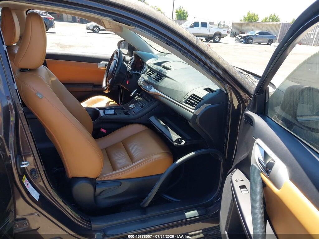JTHKD5BH5C2107498 2012 LEXUS CT 200H photo no. 5